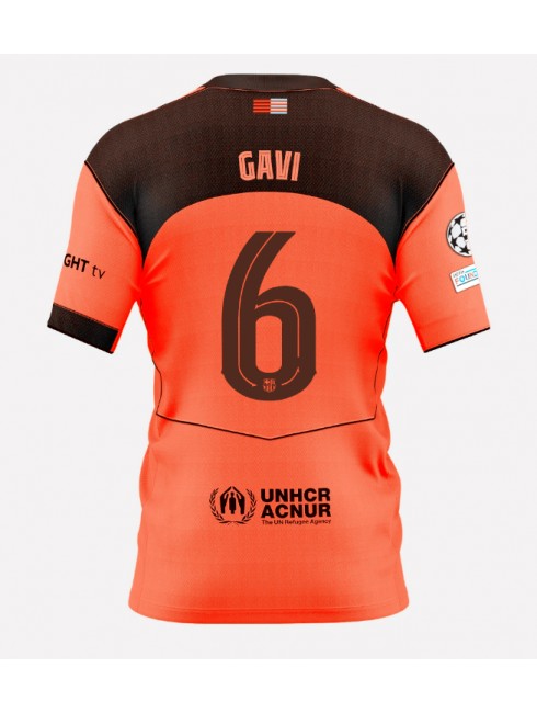 Muži Futbalové oblečenie Barcelona Paez Gavi #6 2025-26 Krátky Rukáv - Tretina Muži Futbalové oblečenie Barcelona Paez Gavi #6 2025-26 Krátky Rukáv - Tretina